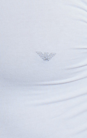 Pánské tričko Emporio Armani 111035 4A745 bílá
