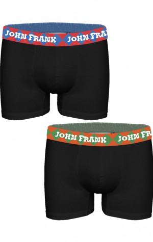 Pánské boxerky John Frank JF2BMODHYPE04 2PACK