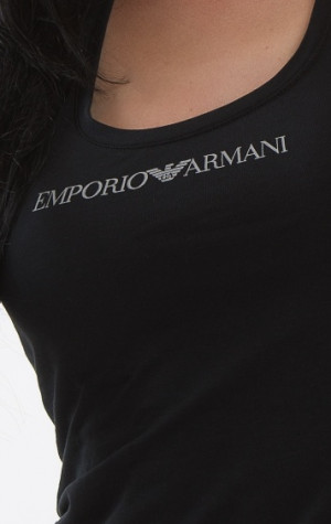 Dámské tričko Emporio Armani 163319 CC700 černá