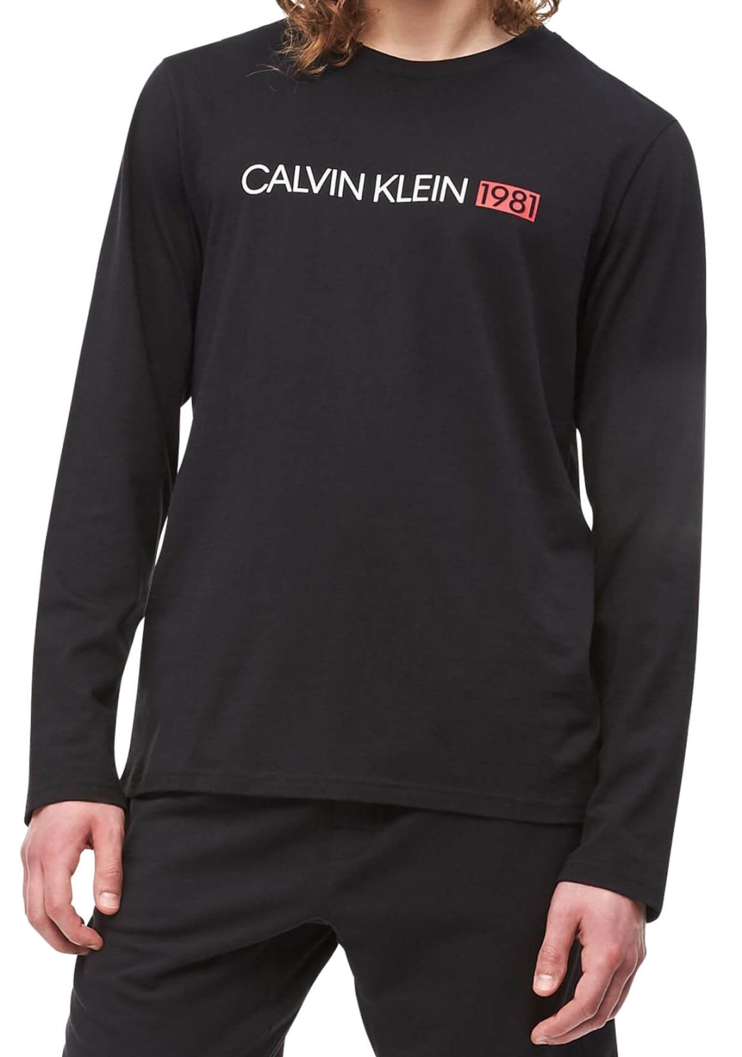 Pánské tričko Calvin Klein NM1705 M Černá