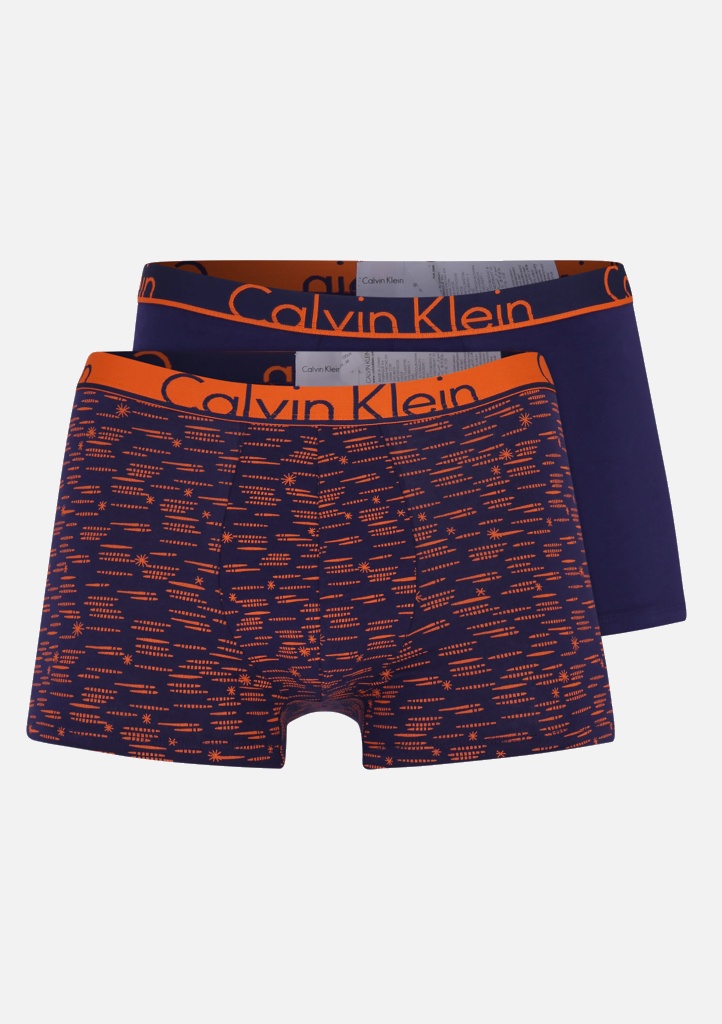 Boxerky Calvin Klein NU8643 2 PACK XL Fialová