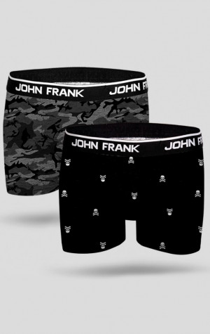 Pánske boxerky John Frank JF2BMC07 2PACK