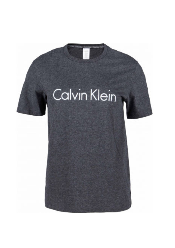 Dámské tričko Calvin Klein QS6105 S Tm. šedá