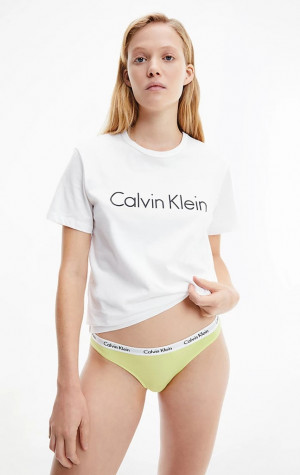 Dámská tanga Calvin Klein QD3587 3PACK 13X