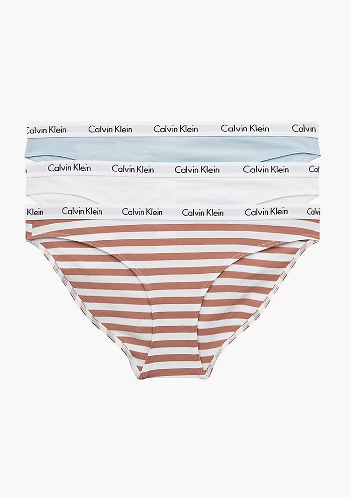 Dámské kalhotky Calvin Klein QD3588 3PACK 642 S Mix