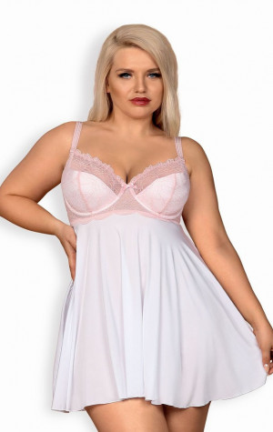Krásná košilka Girlly babydoll XXL - Obsessive