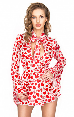 Svůdný župan Inezza Short Robe - Anais