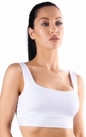 Dámsky Crop Top Meméme White