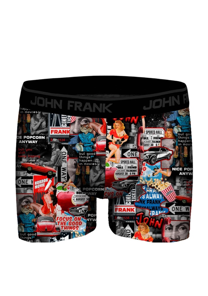 Pánské boxerky John Frank JFBD352 XXL Dle obrázku