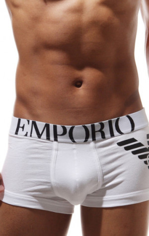 Boxerky Emporio Armani 111866 CC725 bílá