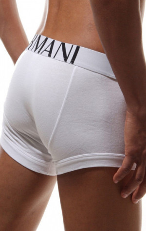 Boxerky Emporio Armani 111866 CC725 biela