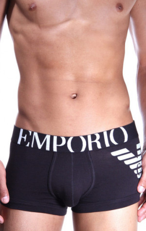 Boxerky Emporio Armani 111866  CC725 čierna