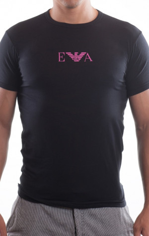 Pánské tričko Emporio Armani 110853 4A715 černé