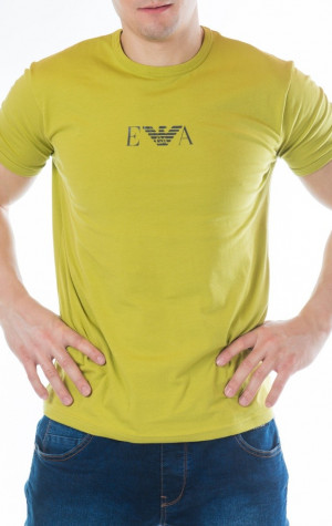 Pánské tričko Emporio Armani 110853 5A715 žlutá