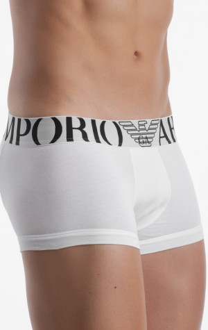 Boxerky Emporio Armani 111389 CC716 biela