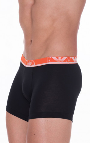 Boxerky Emporio Armani 111473 7P715 oranžová guma