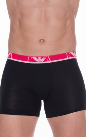 Boxerky Emporio Armani 111473 7P715 růžová guma