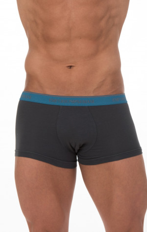 Boxerky Emporio Armani 111210 7A717 modrá guma