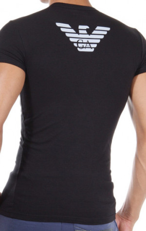 Pánské tričko Emporio Armani 111275 CC725 černá