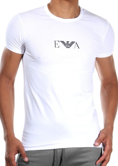 Pánské tričko Emporio Armani 111267 CC715 bílá