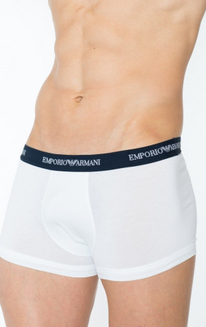 Boxerky Emporio Armani 111210 CC717 biela