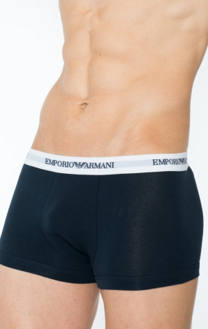 Boxerky Emporio Armani 111210 CC717 biela guma