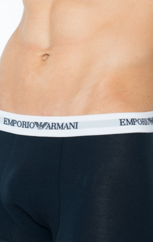 Boxerky Emporio Armani 111210 CC717 biela guma