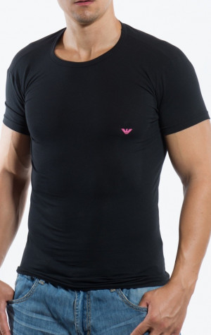 Pánské tričko Emporio Armani 111035 5A717 černá