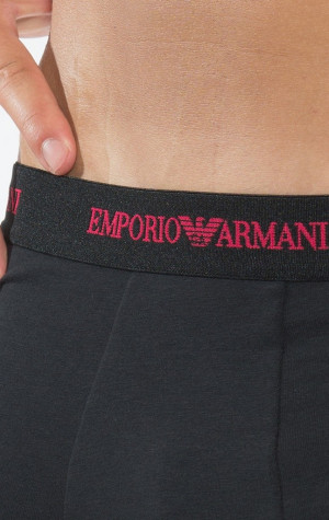 Pánske boxerky Emporio Armani  111210 5A717 čierna