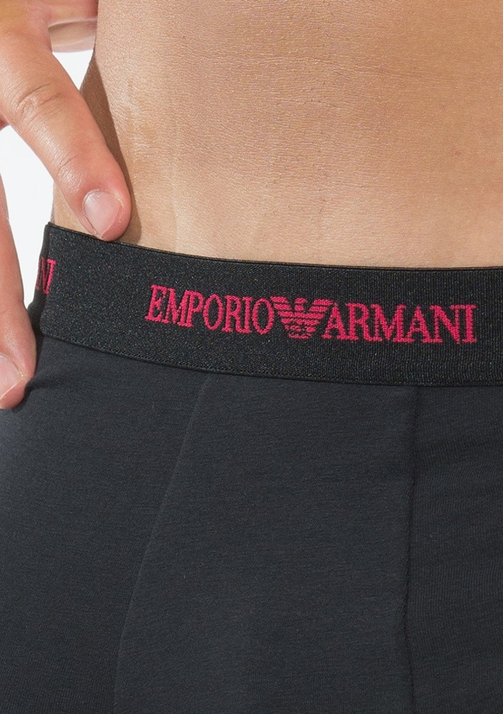 Pánské boxerky Emporio Armani 111210 5A717 černá