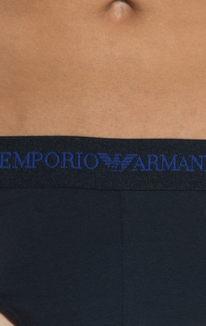 Pánské boxerky Emporio Armani 111210 5A717 modrá