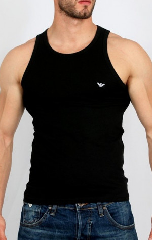 Pánský nátělník Emporio Armani 110828 CC725 černá