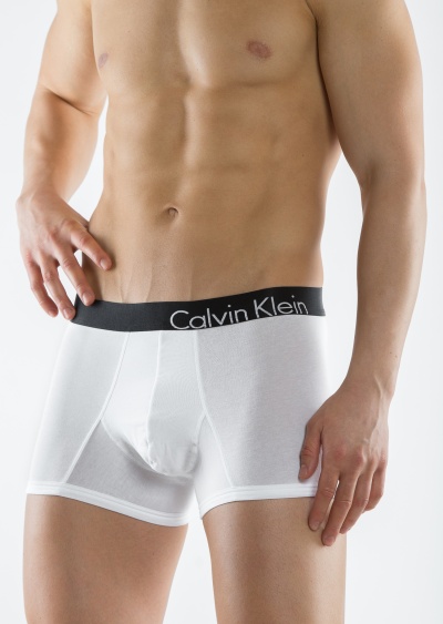 Levně Boxerky Calvin Klein U8902A L Bílá