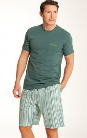 Pánské pyžamo Calvin Klein M9470E - zelená