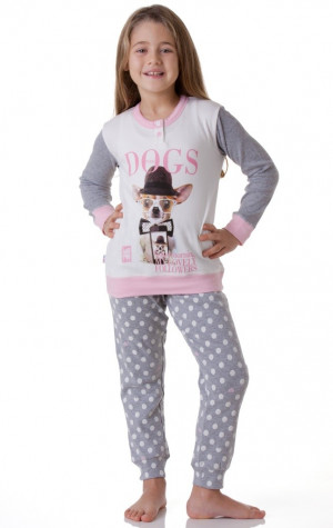 Dievčenské pyžamo Cotonella DB244