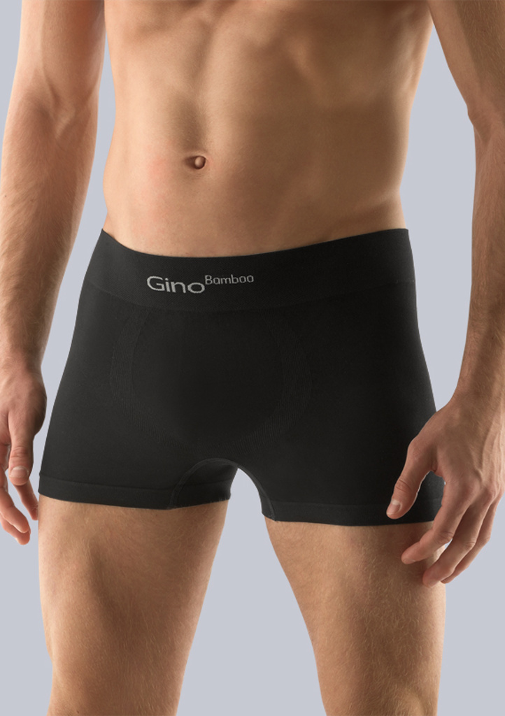 Pánské boxerky Bamboo Gina 53004 M/L Černá