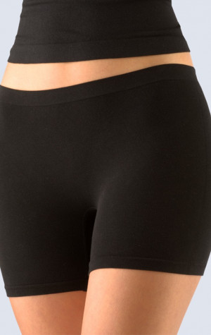 Dámské bezešvé kalhotky Gina 03009 černá