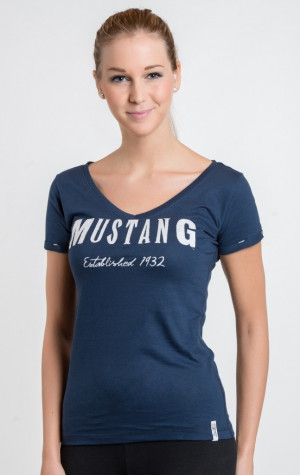 Dámske tričko Mustang 8528210 modrá
