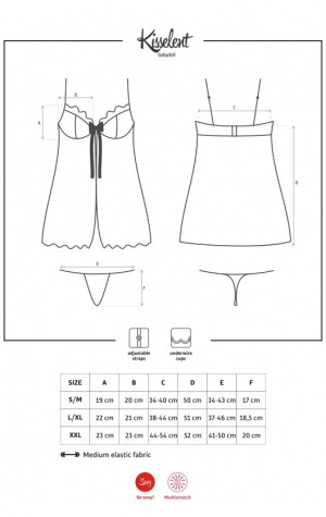 Ko&scaron;ilka Obsessive Kisselent babydoll