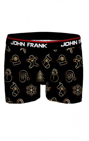 Pánské boxerky John Frank JFBD39-CH-GOLD PIECES