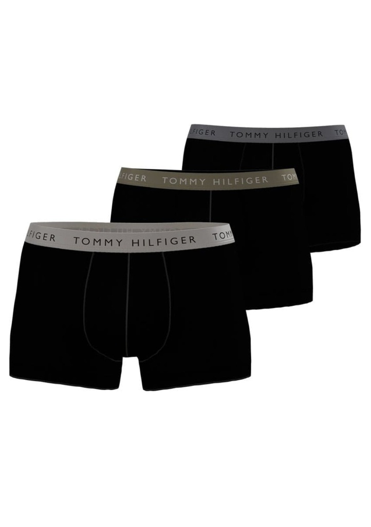 Pánské boxerky Tommy Hilfiger UM0UM03028 3pack L Černá