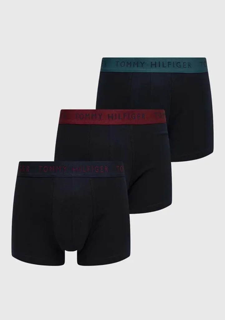 Pánské boxerky Tommy Hilfiger UM0UM03028 3pack L Tm. modrá