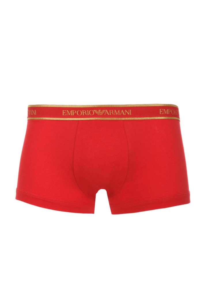 Levně Pánské boxerky Emporio Armani 111210 6A598 M Červená