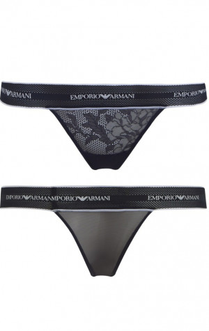 Dámská tanga Emporio Armani 163826 8P215