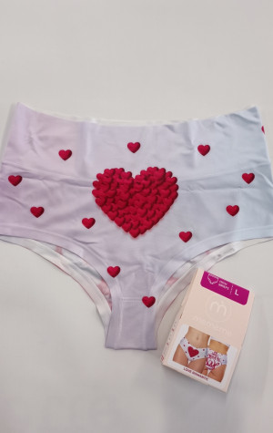 Dámské kalhotky Meméme LOVE ROMANTIC Hi-briefs