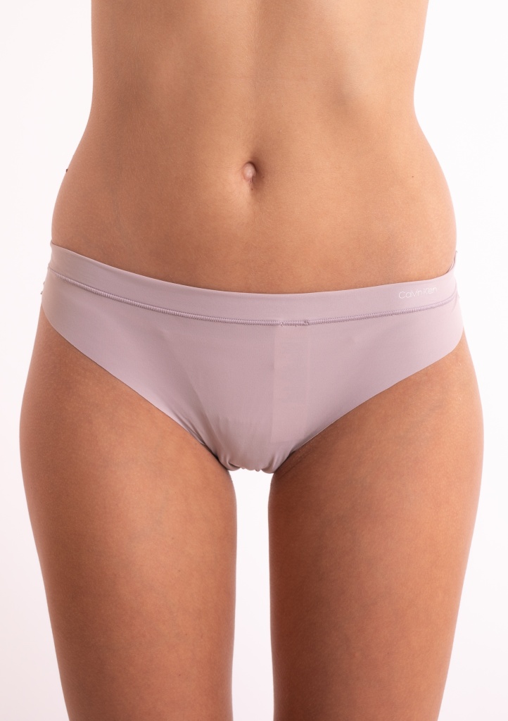 Dámská tanga Calvin Klein QF4844 L Pudrová