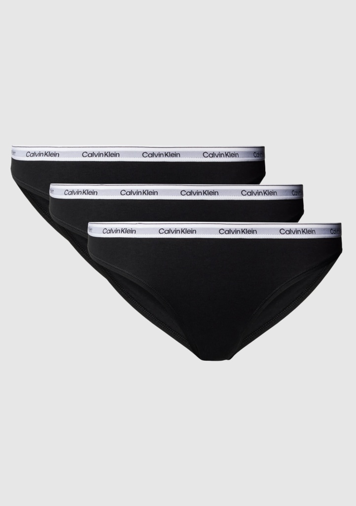 Dámské kalhotky Calvin Klein QD5207E UB1 3PACK L Černá