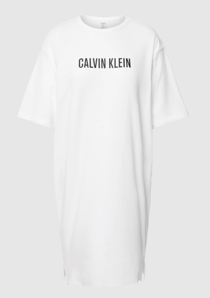 Dámské šaty Calvin Klein QS7126E 100 L Bílá