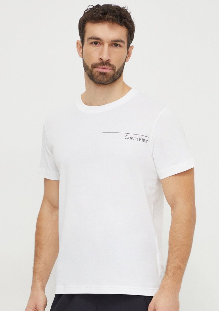 Pánské tričko Calvin Klein KM0KM00964 YCD XL Bílá