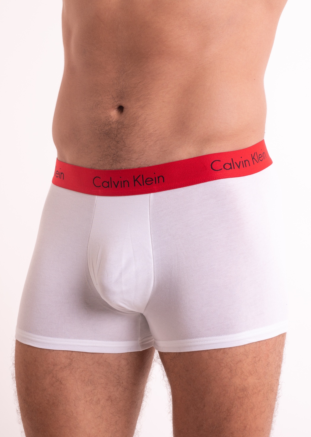 Calvin Klein sada pánských bílých boxerek - S (RGQ)